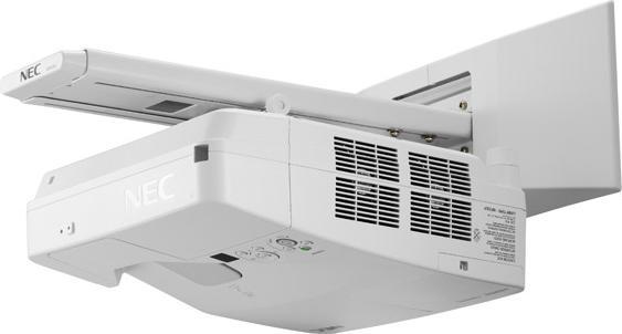 Image du produit NEC UM301X Projecteur LCD à focale ultra-courte XGA 3000ANSILumen avec support mural (XGA, 3000 lm, 0.36:1)