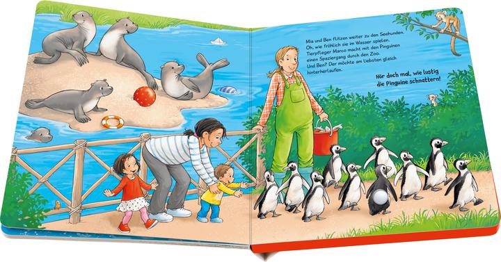 Produktbild Ravensburger Hör mal hin - Wer brüllt hier? Im Zoo (Deutsch)