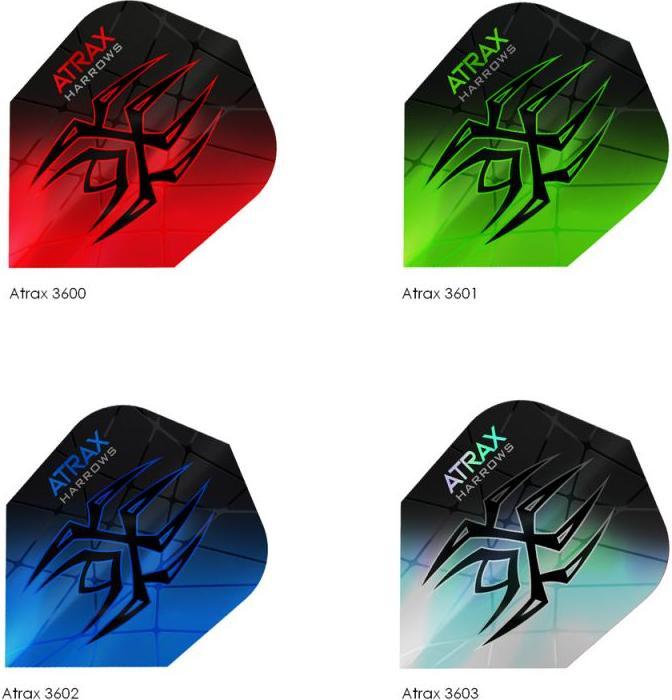 Harrows Atrax Flights Green