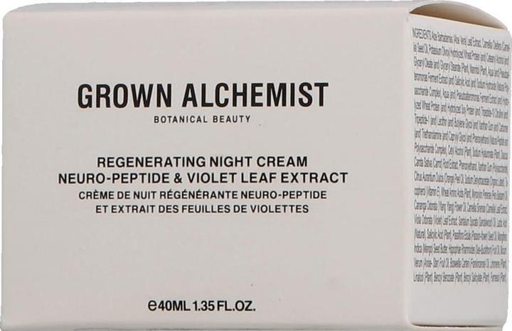 Actual product image Grown Alchemist Regenerating Night Cream: Neuro-Peptide & Violet Leaf Extract (40 ml, Night cream)