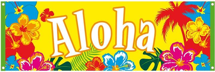 Image du produit Boland Aloha - Bannière hawaïenne