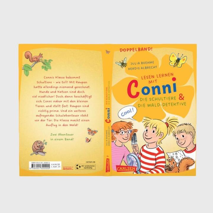 Produktbild Lesen lernen mit Conni: Doppelband. Enthält die Bände: Conni und die Schultiere / Conni und die (Deutsch, Herdis Albrecht, Julia Boehme, 2024)
