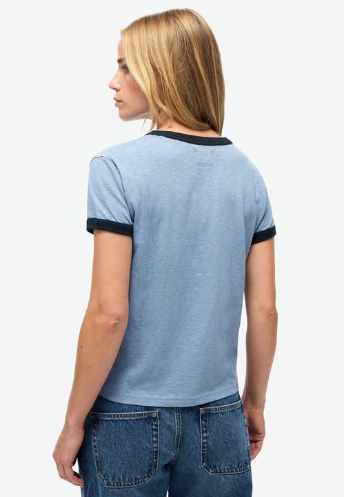 Actual product image Superdry Athletic Ringer Fitted Tee (8)