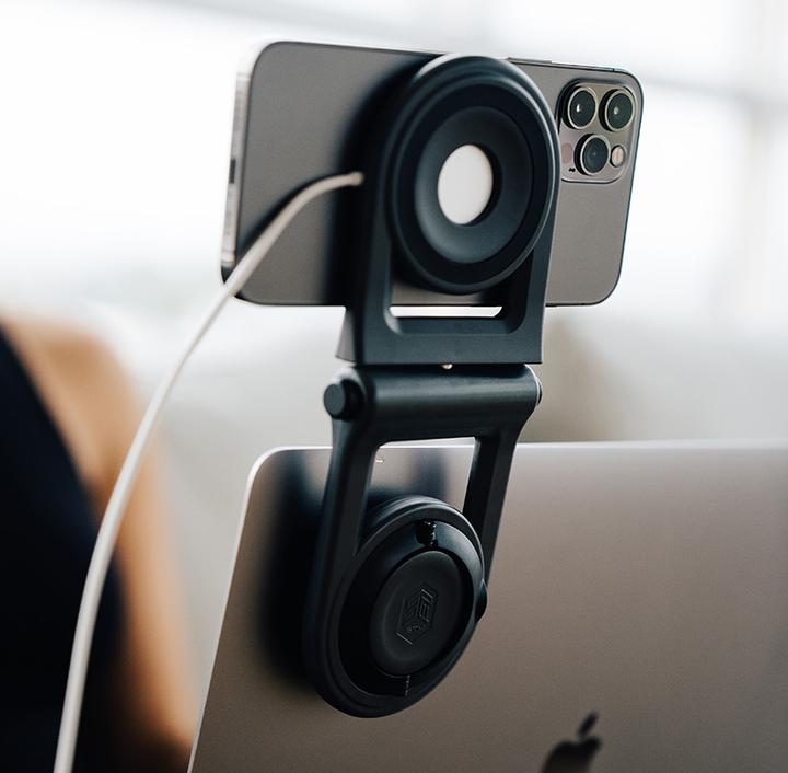 Actual product image STM MagArm MagSafe magnetic holder for a laptop