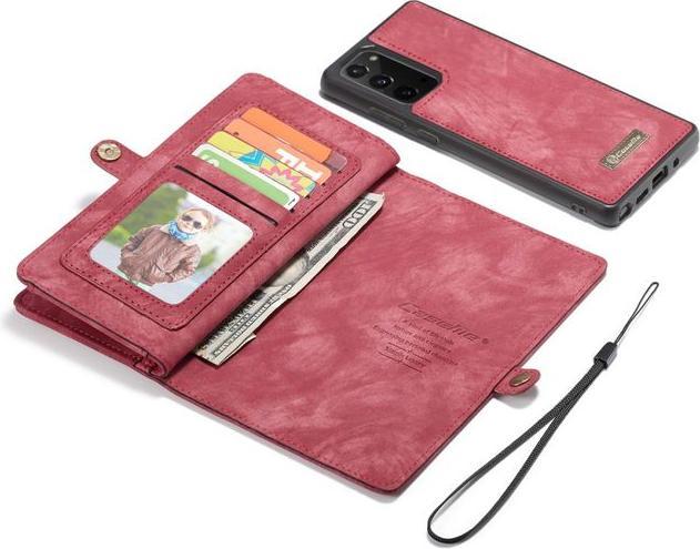 Produktbild Caseme Leder Portemonnaie mit Plastik Hülle (Samsung Galaxy Note 20)