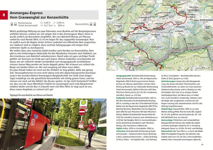 Nährwerte und Zutaten Natürlich mit Öffis! Die besten Bergtouren ab München mit Bahn und Bus (Deutsch, Rüdiger Köhler, Michael Vitzthum, Angelika Feiner, Heidemarie Isele, Andreas Kaiser, 2024)