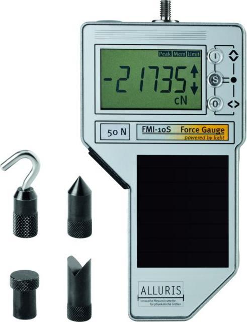 Produktbild Alluris FMI-S10 Digitales Kraftmessgerät (Solar)