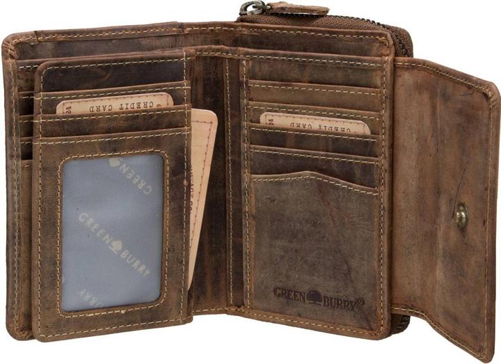 Image du produit Greenburry Porte-monnaie Vintage 1670 Portefeuille combiné à fermeture éclair
