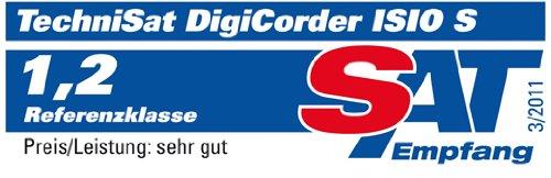 Actual product image TechniSat DigiCorder ISIO S, 2x DVB-S2, 2x CI+, silver (500 GB, DVB-S2)