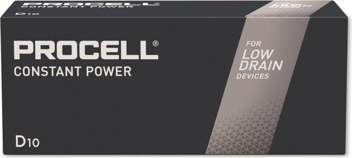 Produktbild Duracell Batterie Constant - D Mono LR20 10er Karton (1 Stk., D, 15476 mAh)