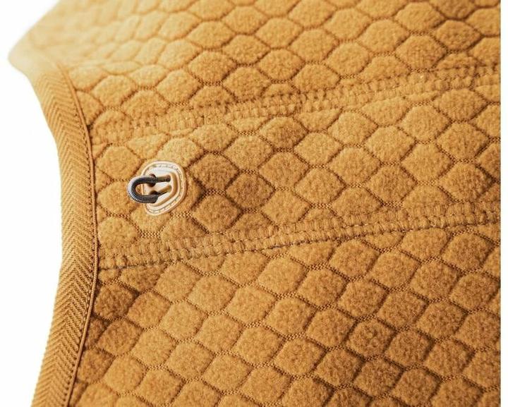 Actual product image Hurtta Winter Coat Warming Midlayer ECO, 40, Mustard (40, Dog coat)
