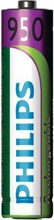 Image du produit Philips Rechargeable AAA (4 pcs, AAA, 950 mAh)
