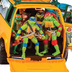 Actual product image Boti Teenage Mutant Ninja Turtles: Mutant Mayhem Fahrzeug Pizzafire Van