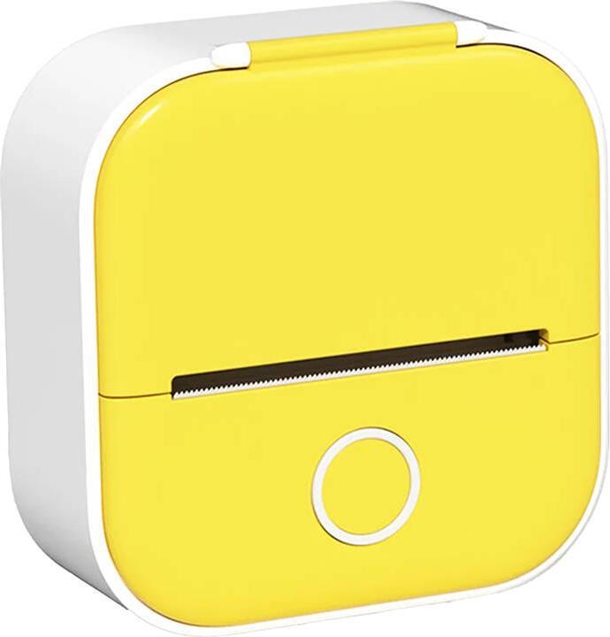 Phomemo T02 portable label printer (yellow)