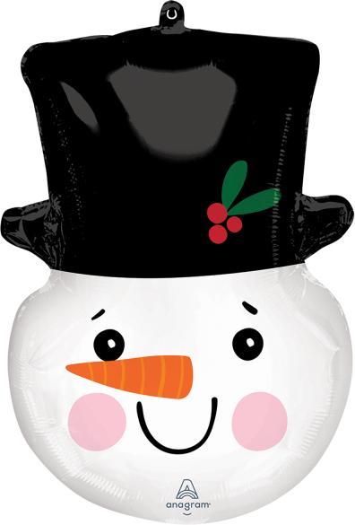 Amscan Folienballon Schneemann (5 x)
