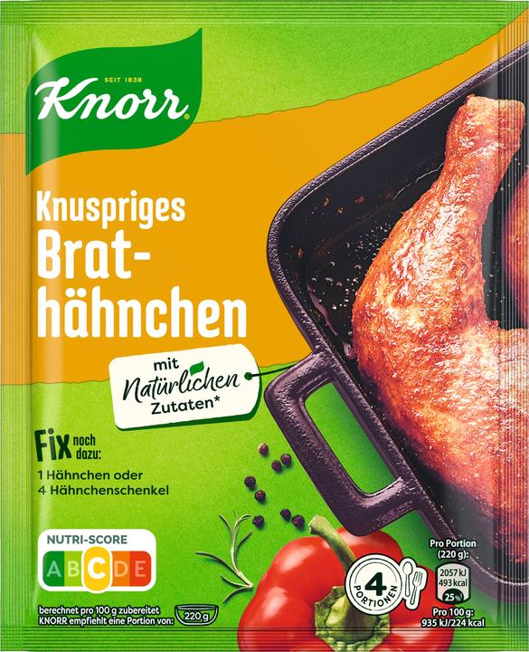 Produktbild Knorr Fix knuspriges Brathähnchen (29 g)