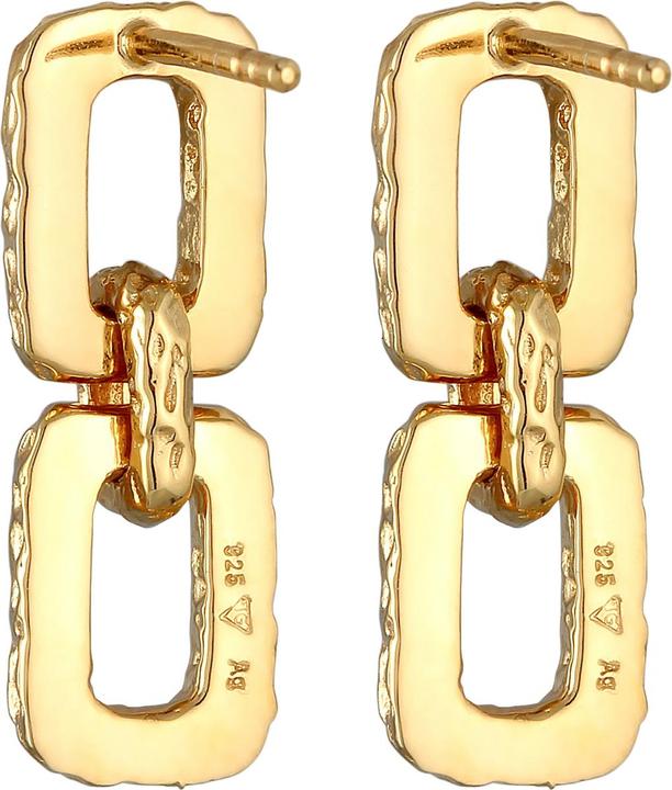Immagine prodotto Elli Orecchini Orecchini Rettangolo Vintage Argento 925 (Argento 925)