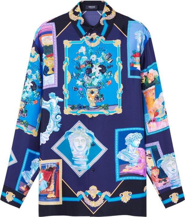 Versace Shirts Blue (52)