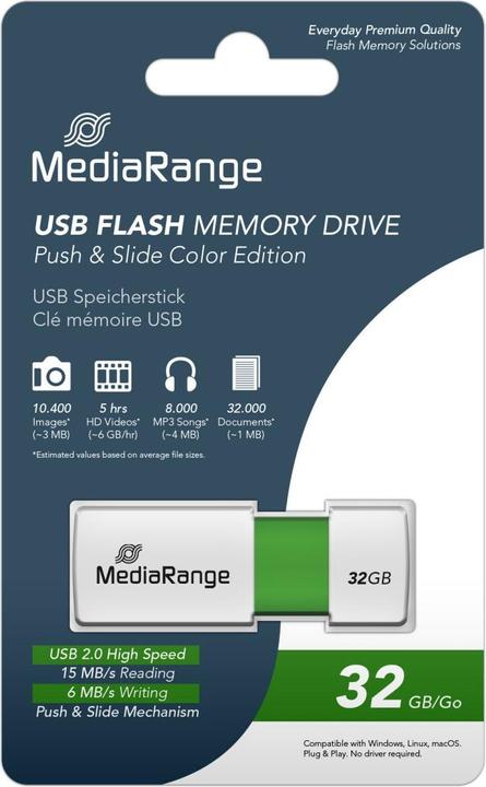 Actual product image MediaRange MR973 (32 GB, USB-A)