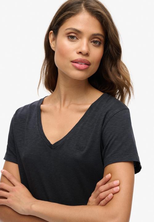 Produktbild Superdry Studios Slub Emb Vee Tee (10)