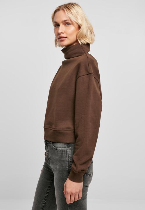 Actual product image Urban Classics Ladies Organic Short High Neck Crew (5XL)