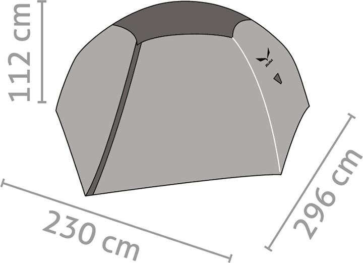 Produktbild Salewa Latitude II (Kuppelzelt, 2.72 kg, 2 Personen)