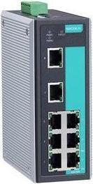 Produktbild Moxa EDS-308-T - Unverwalteter Ethernet-Switch mit 8 10100BaseT(X)-Ports, Relaisausgangswarnung, -40