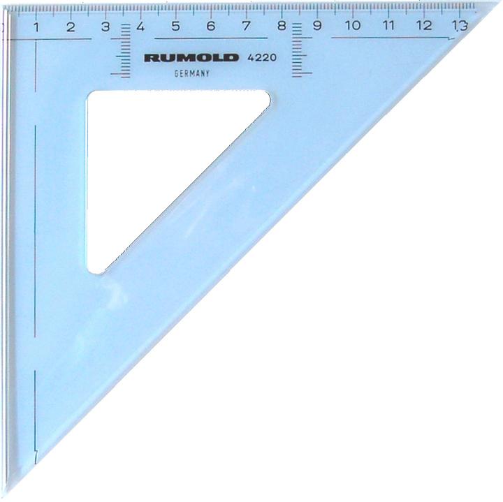 Image du produit Rumold Triangle à dessin 45 20 cm (200 mm)