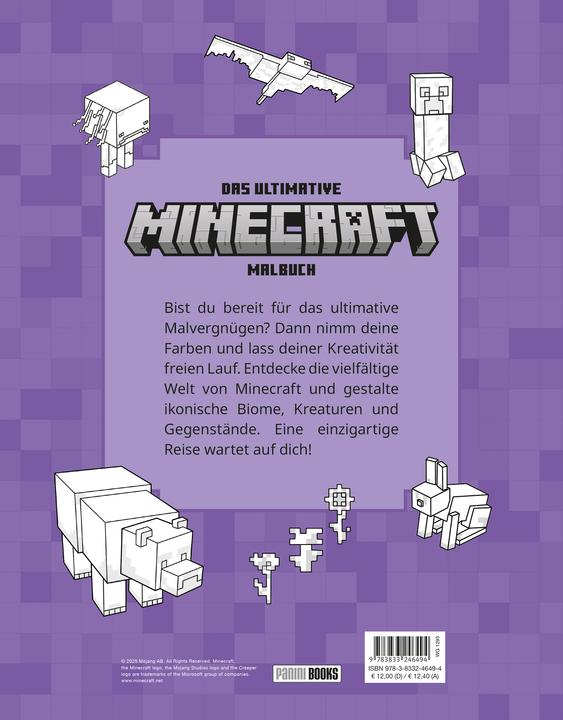 Actual product image Panini Minecraft: Das ultimative Minecraft-Malbuch
