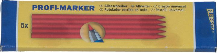 Bleispitz Mine de rechange pour marqueur professionnel (Recharger, Rouge)