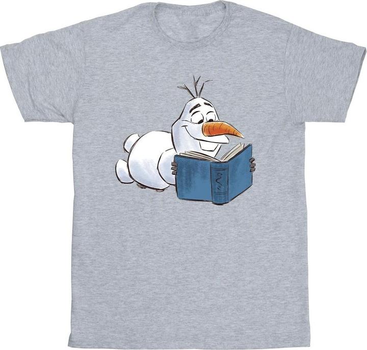 Disney Frozen Olaf Reading TShirt (L)