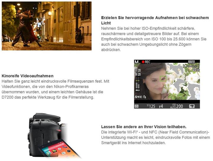 Image du produit Nikon D7200 Corps (24.20 Mpx, APS-C / DX)