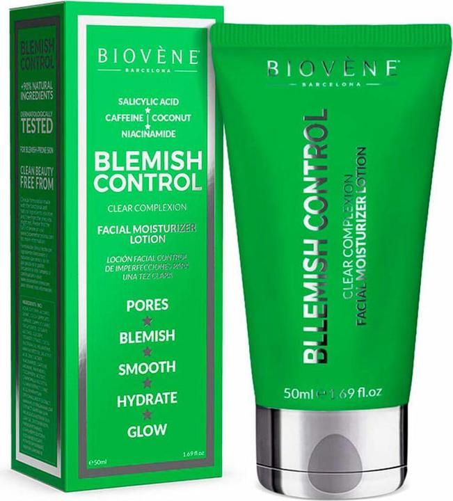Actual product image Biovène Blemish Control Clear Complexion Facial Moisturizer Lotion 50ml (50 ml, Face toner)