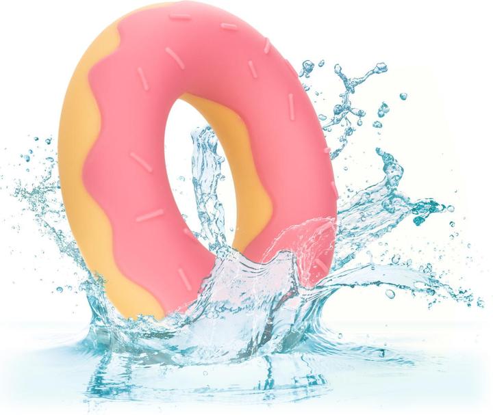 Actual product image CalExotics Naughty Bits® Dickin' Donuts Silicone Donut Cock Ring (2.50 cm)