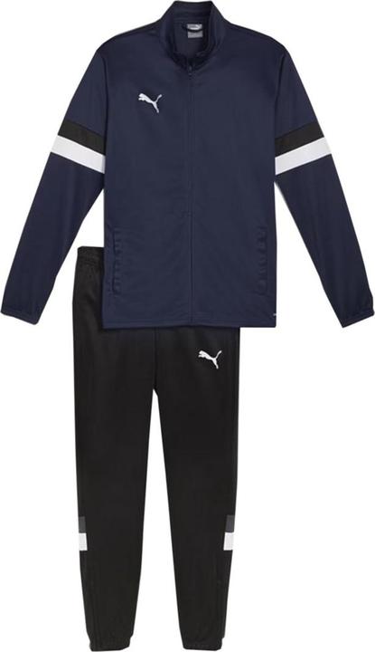 Produktbild No Name Puma Team Rise Herren Trainingsanzug marineblau-schwarz 658653 06 (XL)