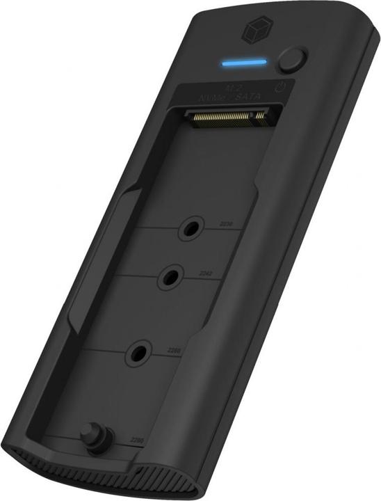 Actual product image Icy Box DockingStation for NVMe M.2 SSD & SATA drives IB-180MS-C31