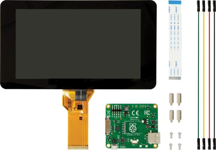 Actual product image Raspberry Pi 7" touch screen
