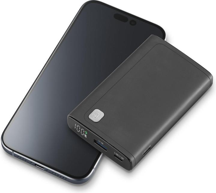 Produktbild Cellularline CELLULAR L& CLL PB DISPLAY 10000 BK (10000 mAh, 20 W)