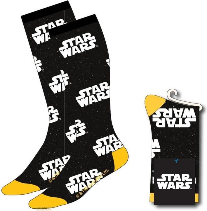 Cerdá Star Wars Socken Logo 38-45 (Einzelpack, 38 - 45)