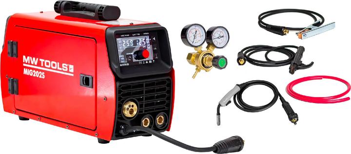Metal Works 829000212 MIG202S MIG-Schweissinverter Synergy LCD 200A