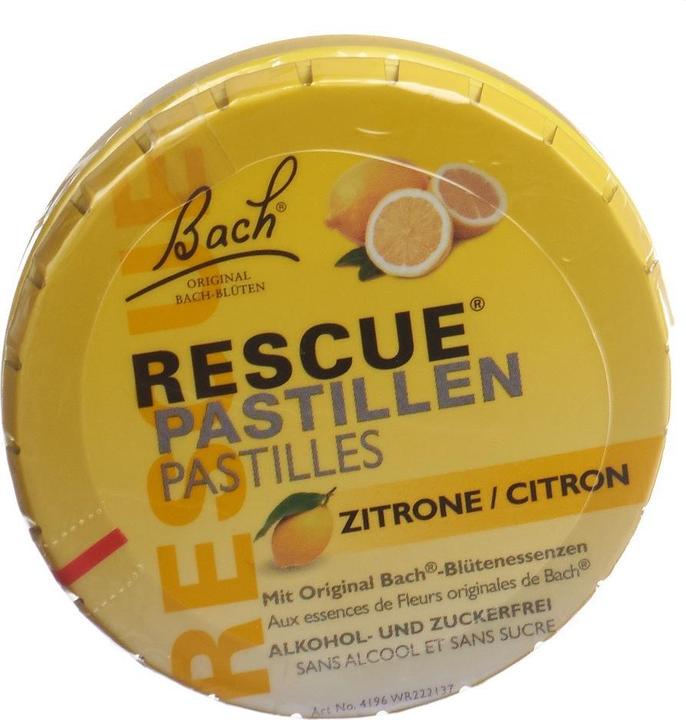 Bach Rescue Pastilles lemon (1 Piece, Dragée, 50 g)
