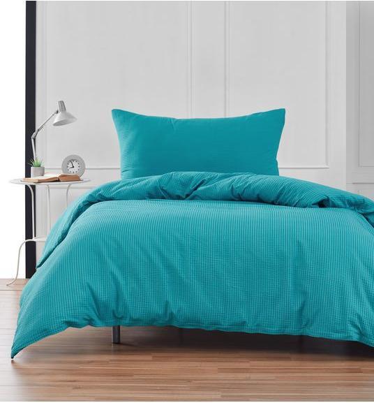 Produktbild Flair Seersucker Uni (Bettwäsche Set, 65 x 100 cm, 160 x 210 cm)