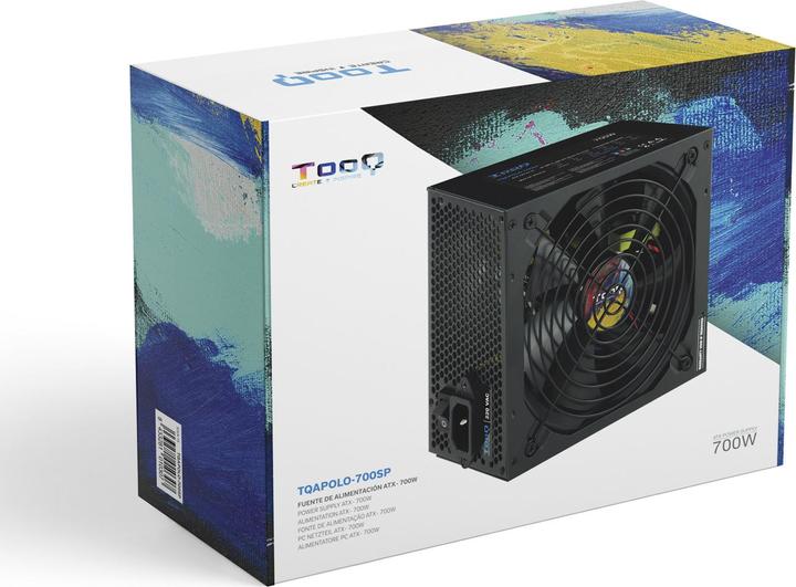 Image du produit Tooq Technology Alimentation ATX TooQ Apolo - 700W (Noir) (700 W)