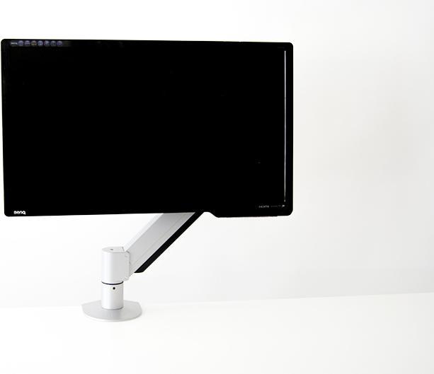Image du produit Kenson Monitor Arm med gaspatron (sølv) (Tables, 32")