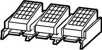 Image du produit Eaton IP2X Protection des doigts NZM3-XIPK