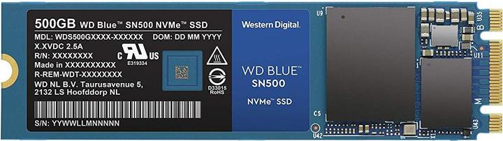 WD Blue SN500 (500 GB, M.2 2280)