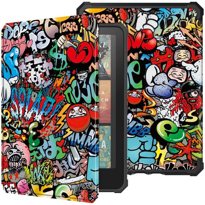 Image du produit Cover-Discount Kindle Paperwhite 2024 - Smart Cover Hülle mit Motiv (Amazon Kindle Paperwhite (2024))