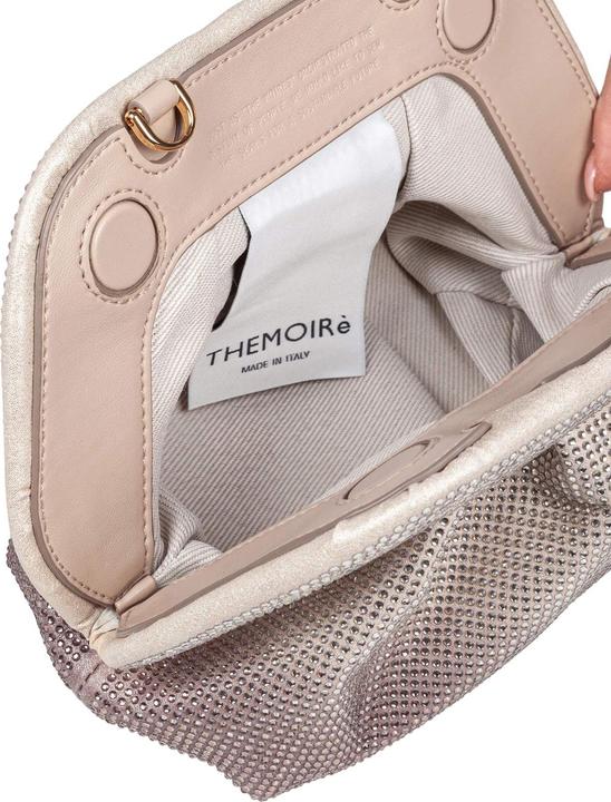 Immagine prodotto Themoirè fabric clutch bag with rhinestones applied