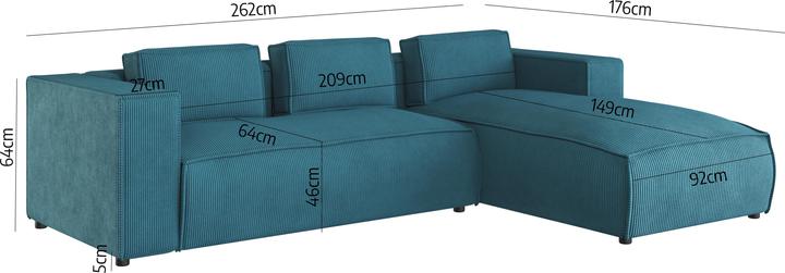 Actual product image Ropez Cloe (Corner sofa)