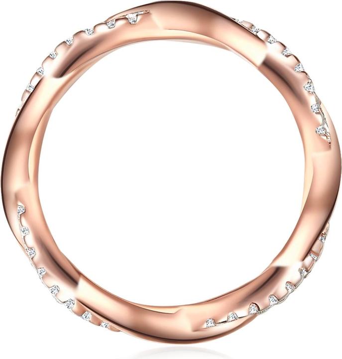 Image du produit Trilani Femme argent sterling zirconium or rose - 11190 (61, Argent 925)